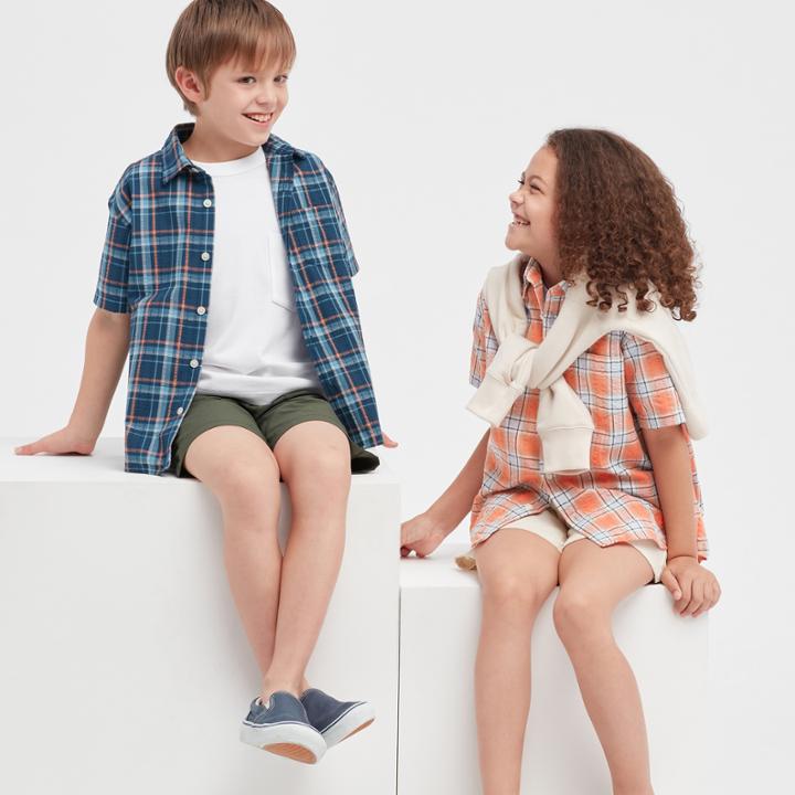 Uniqlo Checked Short-sleeve Shirts