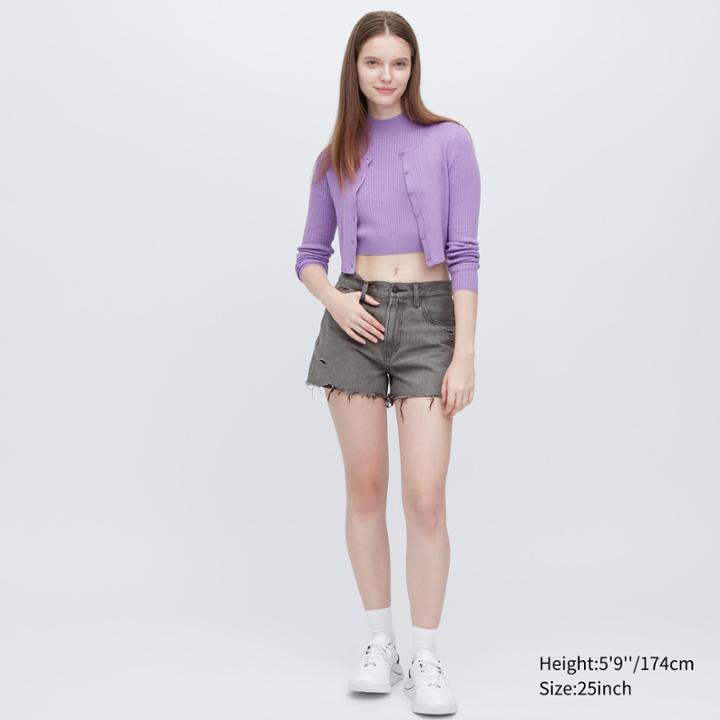 Uniqlo Boyfriend Denim Shorts