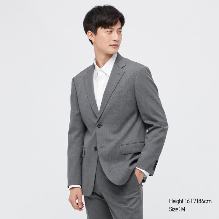 Uniqlo Stretch Wool Slim-fit Jacket
