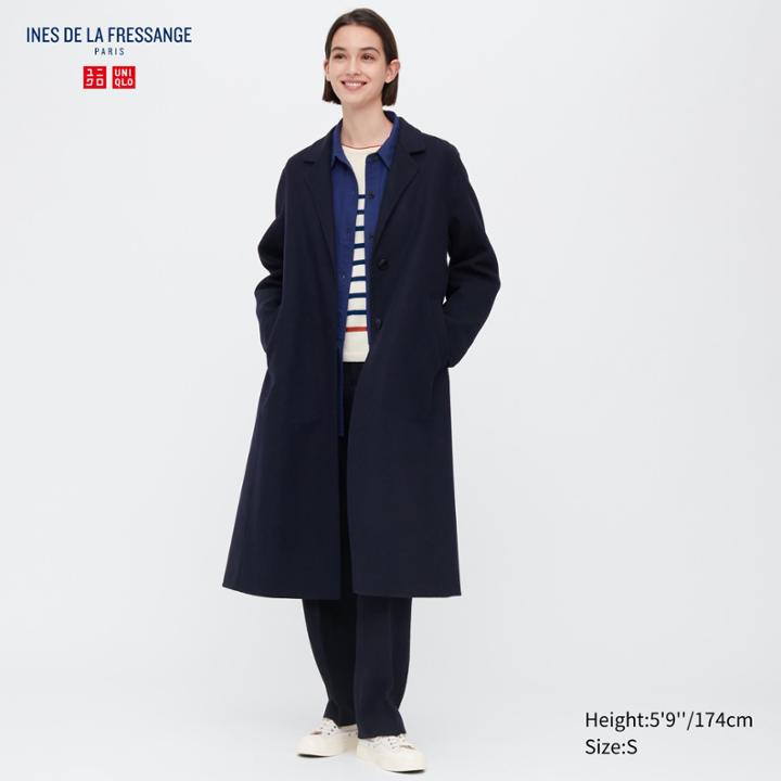 Uniqlo Chesterfield Coat (ines De La Fressange)