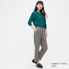 Uniqlo Smart Ankle Pants (2-way Stretch Houndstooth)