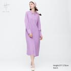 Uniqlo Long-sleeve Long Shirt Dress (hana Tajima)