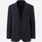 Uniqlo Stretch Wool Slim-fit Jacket (multiple Body Lengths)