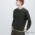 Uniqlo 3d Knit Crew Neck Long-sleeve Sweater