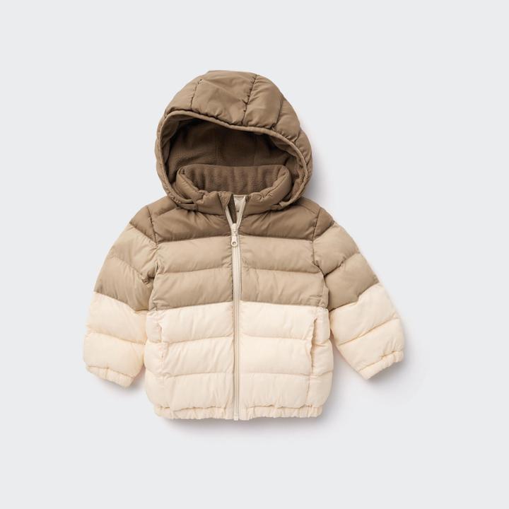Uniqlo Light Warm Padded Washable Full Zip Parka