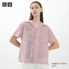 Uniqlo U Cotton Sheer Short-sleeve Shirt