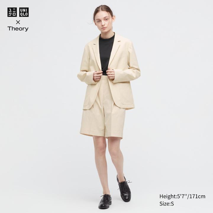 Uniqlo Ultra Light Tucked Easy Shorts (theory)