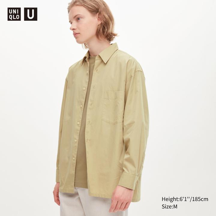 Uniqlo U Oversized Long-sleeve Shirt
