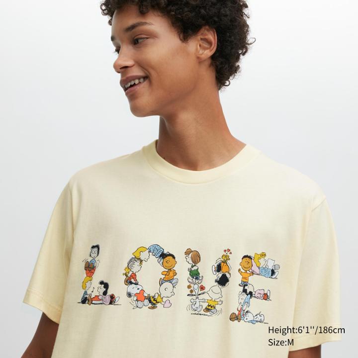 Uniqlo Peace For All (peanuts) (short-sleeve Graphic T-shirt)