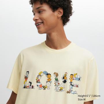 Uniqlo Peace For All (peanuts) (short-sleeve Graphic T-shirt)