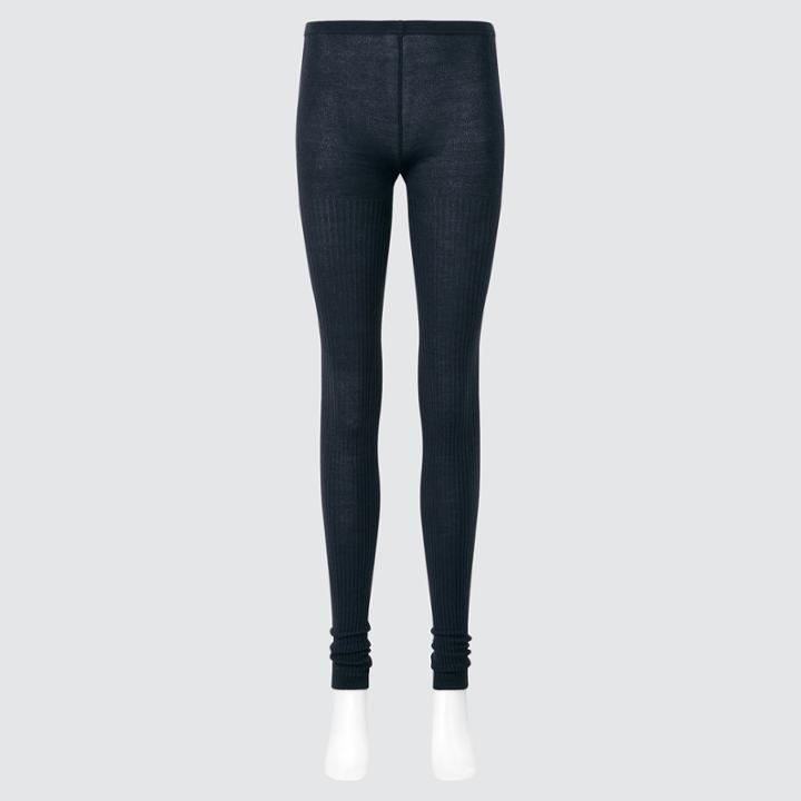 Uniqlo Heattech Knitted Ribbed Extra Long Leggings (2021 Edition)