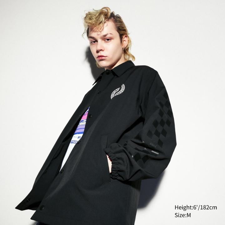 Uniqlo Hypebeast Community Center Coach Jacket (peaches)