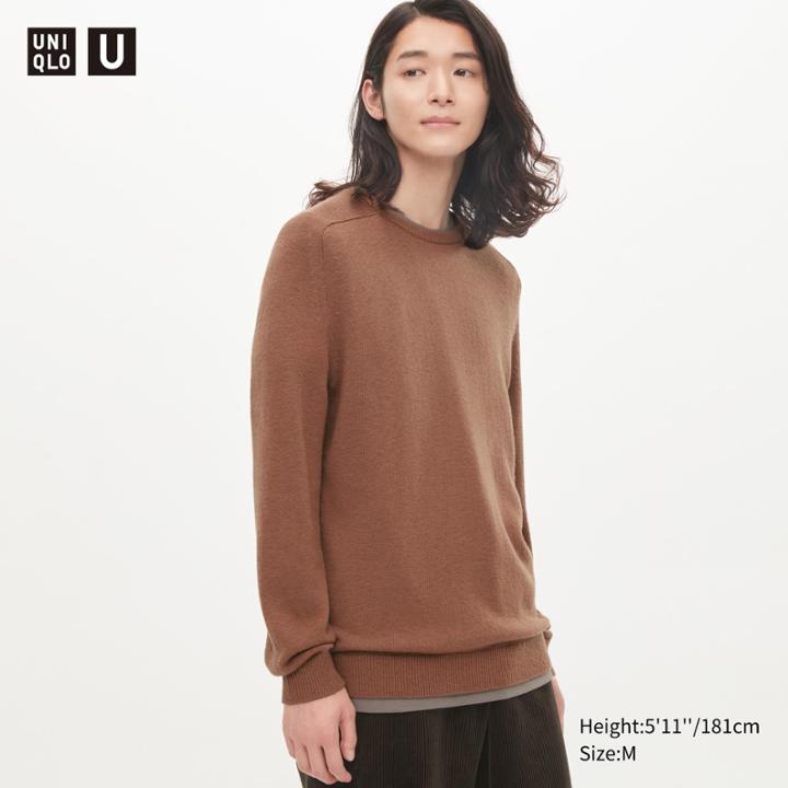 Uniqlo U Crepe Wool Crew Neck Sweater