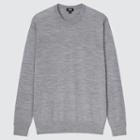 Uniqlo Extra Fine Merino Crew Neck Long-sleeve Sweater