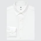 Uniqlo Easy Care Broadcloth Slim-fit Long-sleeve Shirt
