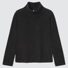 Uniqlo Fleece High-neck Long-sleeve T-shirt