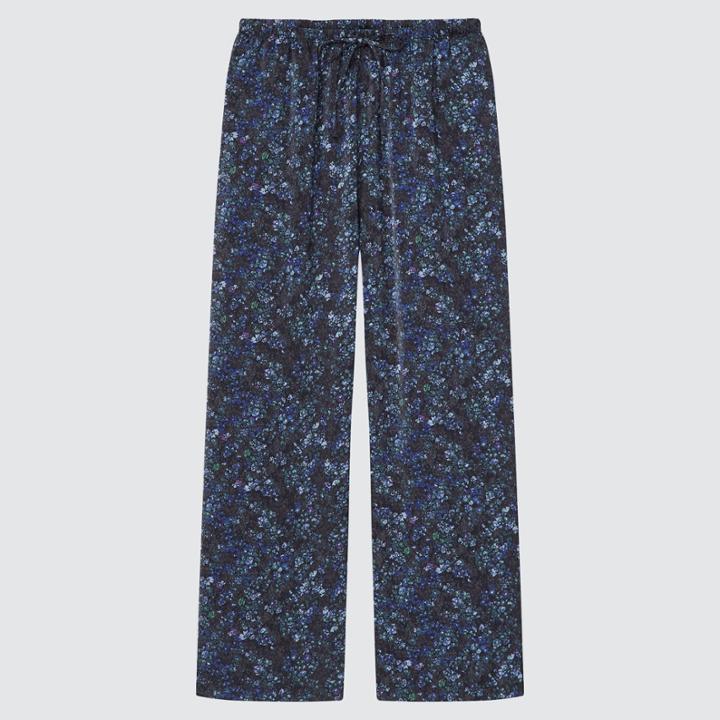 Uniqlo Satin Drape Straight Pants