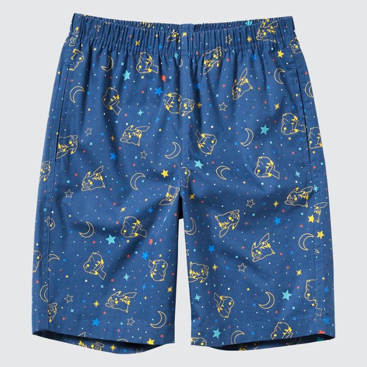 Uniqlo Pok Mon Light Cotton Easy Shorts