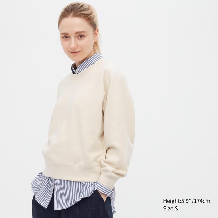 Uniqlo Crew Neck Long-sleeve Sweatshirt