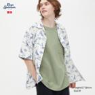 Uniqlo Open Collar Printed Short-sleeve Shirt (reyn Spooner)