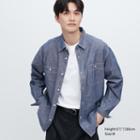 Uniqlo Chambray Work Long-sleeve Shirt