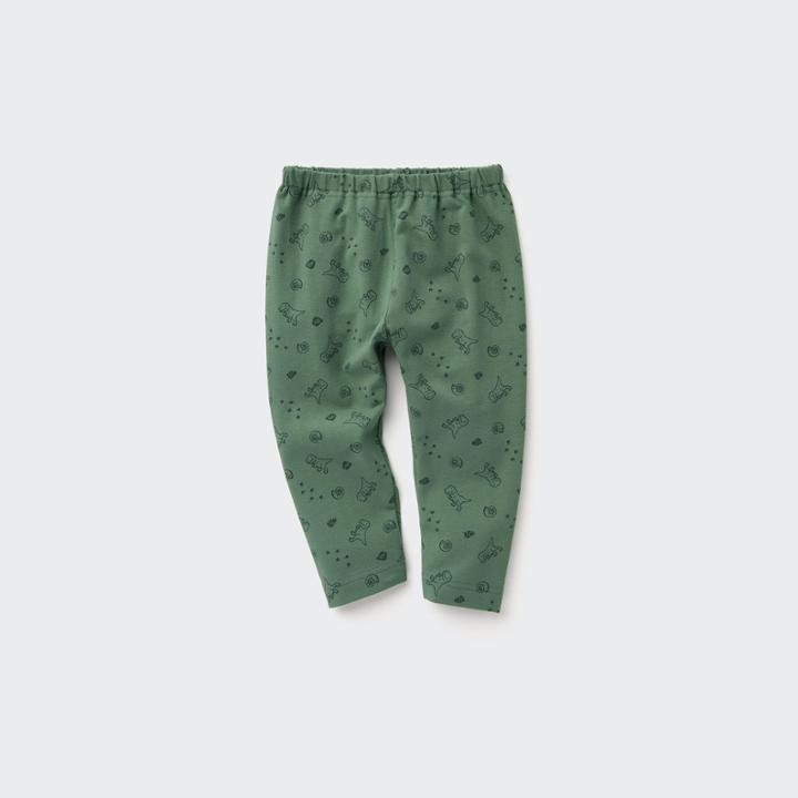 Uniqlo Relaxed Fit Full-length Leggings (dinosaur)