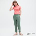 Uniqlo Linen Cotton Tapered Pants