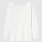 Uniqlo Heattech Cotton Scoop Neck Long-sleeve T-shirt (extra Warm) (2021 Edition)