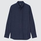 Uniqlo Flannel Checked Long-sleeve Shirt