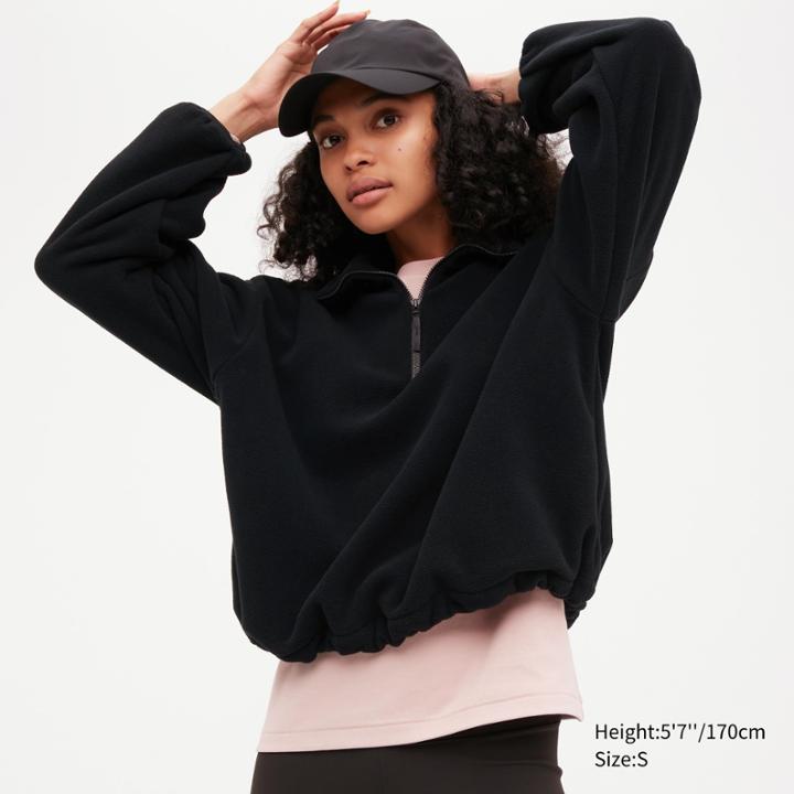 Uniqlo Fleece Half-zip Pullover Shirt