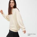 Uniqlo Dry Sweat Relaxed Crew Neck Long-sleeve Shirt