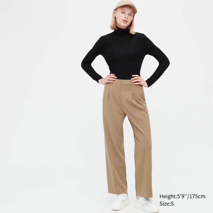 Uniqlo Wide-fit Pleated Pants (tall)