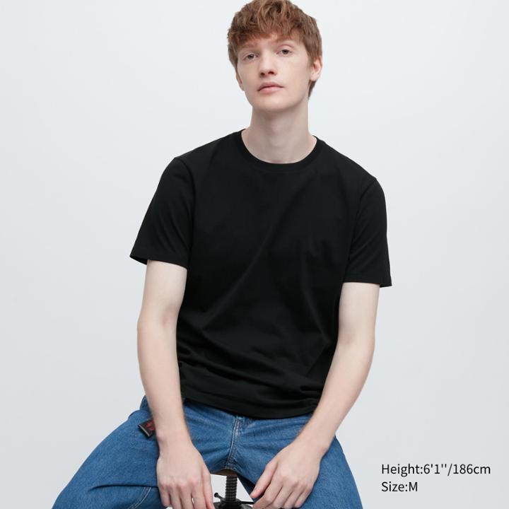 Uniqlo Supima Cotton Crew Neck Short-sleeve T-shirt (2023 Edition)