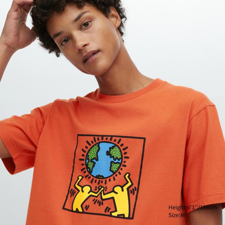 Uniqlo Peace For All (keith Haring) (short-sleeve Graphic T-shirt)