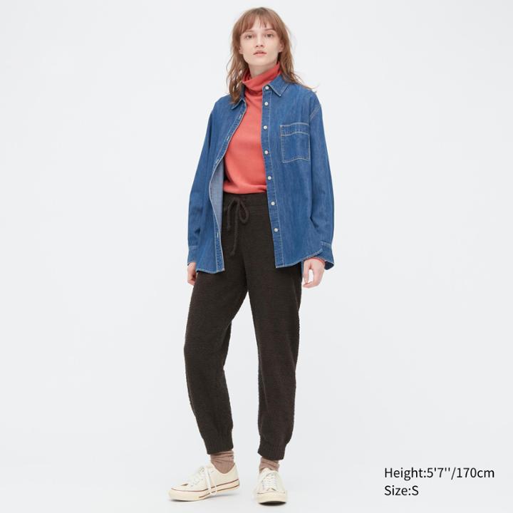 Uniqlo Soft Fluffy Jogger Pants