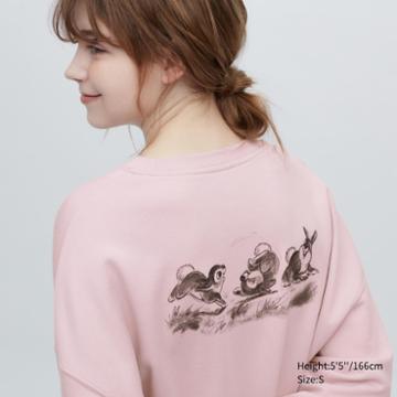 Uniqlo Disney Sketchbook Memories Long-sleeve Oversized Sweatshirt