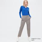 Uniqlo Smart Ankle Pants (2-way Stretch Checked, Tall)