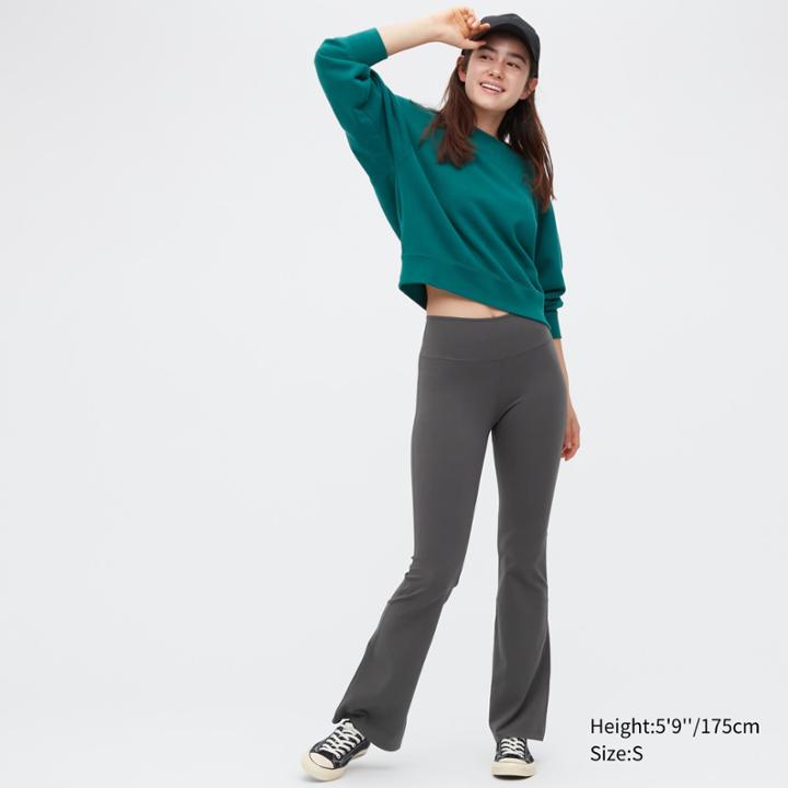 Uniqlo Airism Soft Flare Leggings