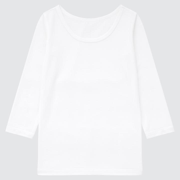 Uniqlo Heattech Scoop Neck Long-sleeve T-shirt