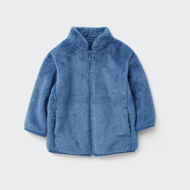 Uniqlo Fluffy Yarn Fleece Jacket Long Sleeve