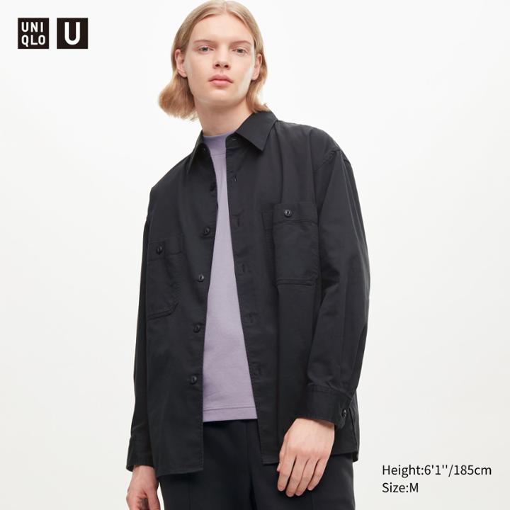 Uniqlo U Oversized Work Long-sleeve Shirt