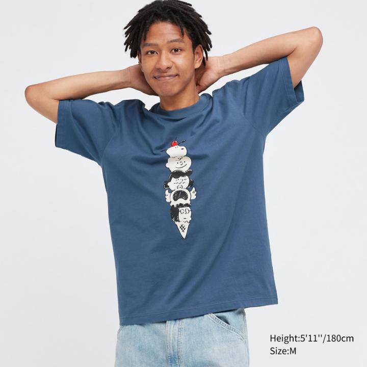 Uniqlo Utgp Peanuts Ut (short-sleeve Graphic T-shirt) (benio Tanaka)