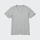 Uniqlo Supima- Cotton V-neck Short-sleeve T-shirt (2022 Edition)