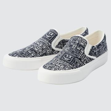 Uniqlo Keith Haring Cotton Canvas Slip-on