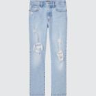 Uniqlo Slim Straight Ankle High-rise Jeans