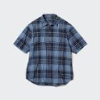 Uniqlo Madras Plaid Short-sleeve Shirt