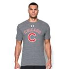 Under Armour Men's Chicago Cubs Retro Charged Cotton Tri-blend T-shirt