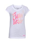 Under Armour Girls' Ua Flawless Charged Cotton Tri-blend Raglan