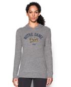 Under Armour Women's Notre Dame Ua Charged Cotton Tri-blend Hoodie