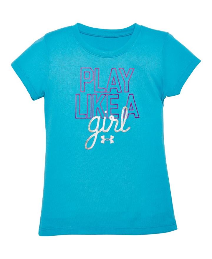 Under Armour Girls' Infant Ua Play Like A Girl T-shirt